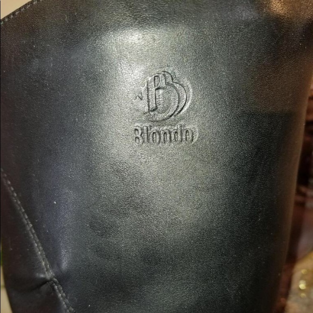 Black Blondo Boots with Wool Lining